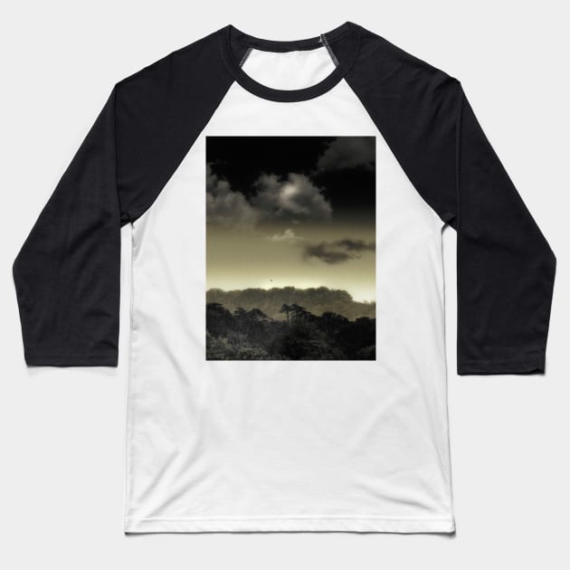 Stored in the Cloud. Baseball T-Shirt by JonDelorme